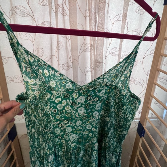 Ready or Not green Free People Maxi dress in large - Picture 8 of 14